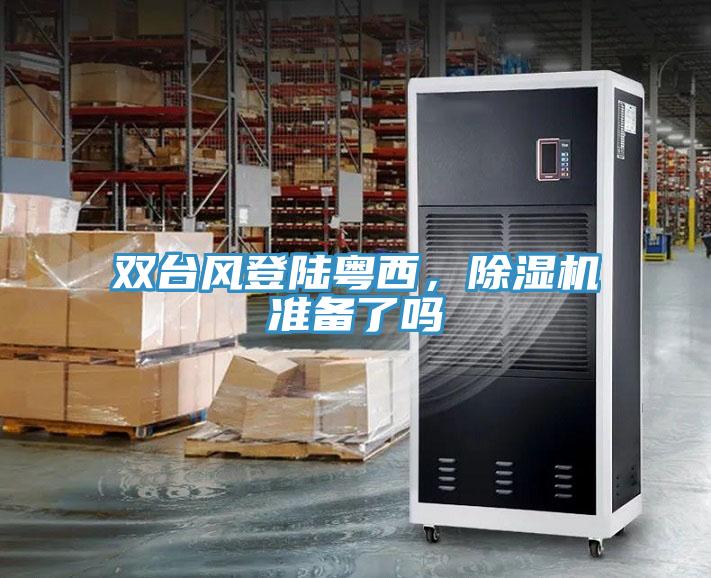 雙臺風(fēng)登陸粵西，除濕機準備了嗎