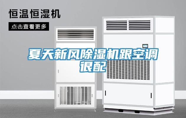 夏天新風除濕機跟空調很配