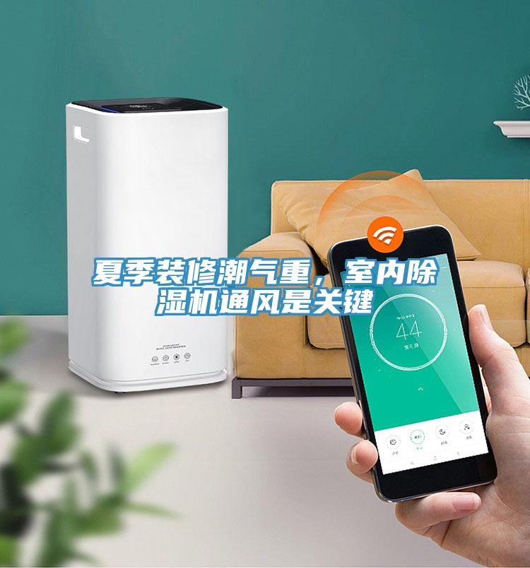 夏季裝修潮氣重，室內除濕機通風是關鍵