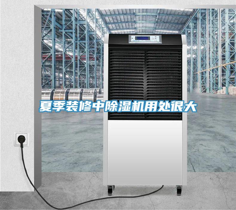 夏季裝修中除濕機用處很大