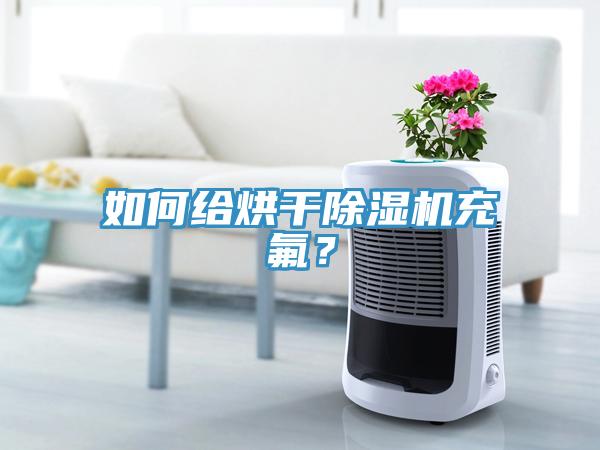 如何給烘干除濕機充氟?