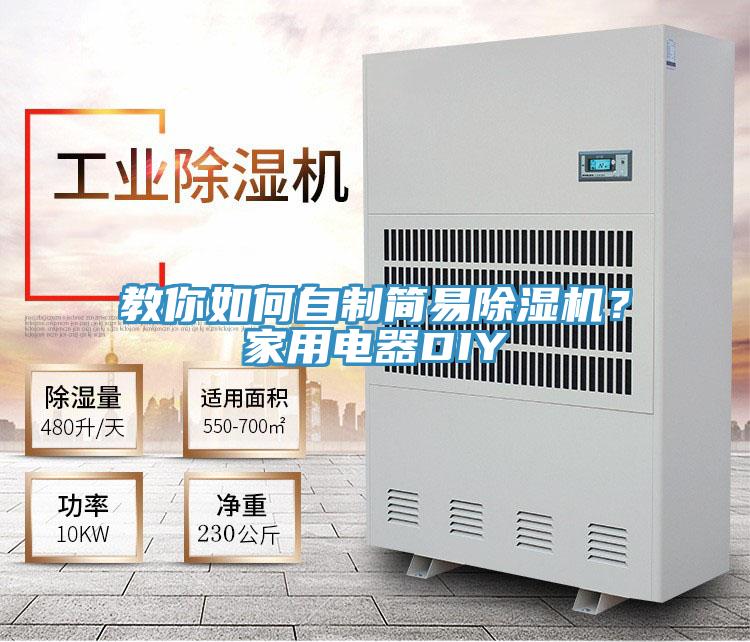 教你如何自制簡易除濕機?家用電器DIY