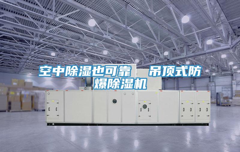 空中除濕也可靠  吊頂式防爆除濕機