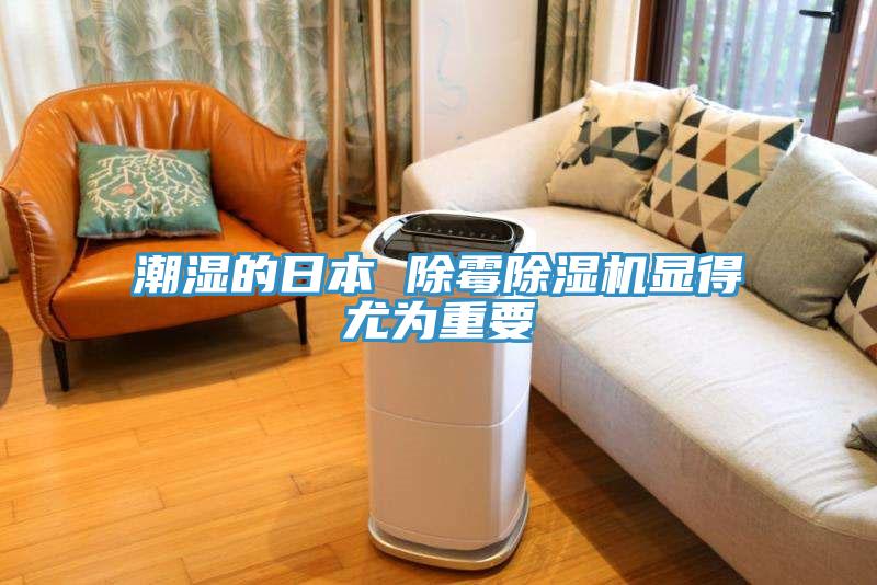 潮濕的日本 除霉除濕機顯得尤為重要