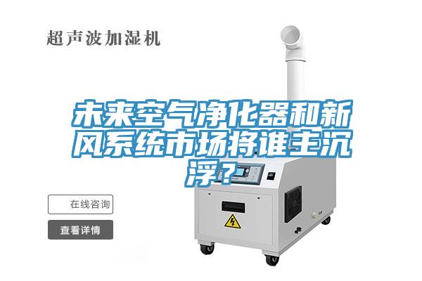 未來空氣凈化器和新風系統市場將誰主沉浮？