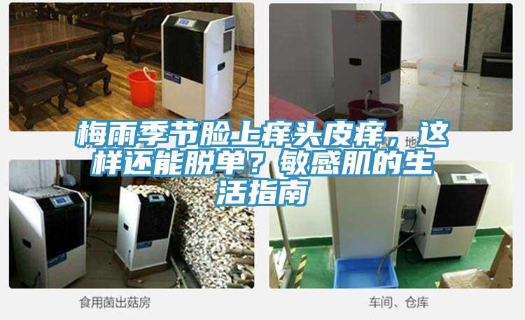 梅雨季節臉上癢頭皮癢,這樣還能脫單?敏感肌的生活指南