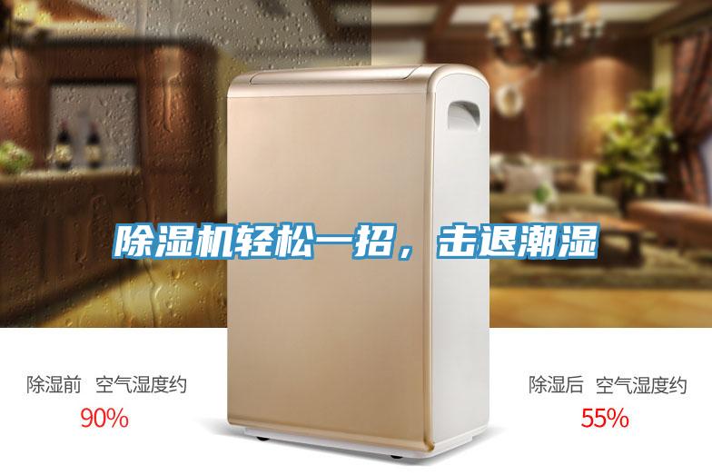 除濕機輕松一招,擊退潮濕