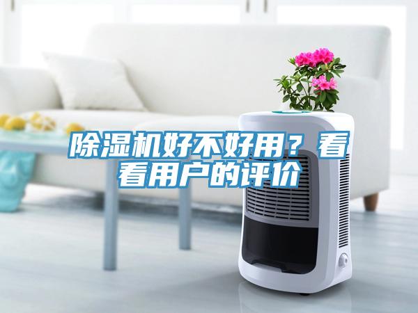 除濕機好不好用？看看用戶的評價