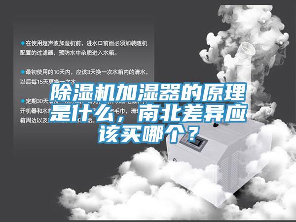 除濕機(jī)加濕器的原理是什么，南北差異應(yīng)該買哪個(gè)？