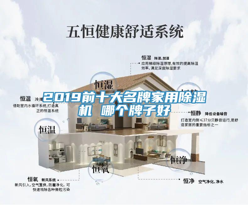 2019前十大名牌家用除濕機 哪個牌子好