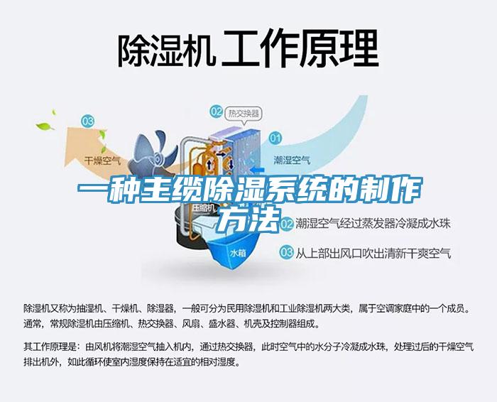 一種主纜除濕系統的制作方法