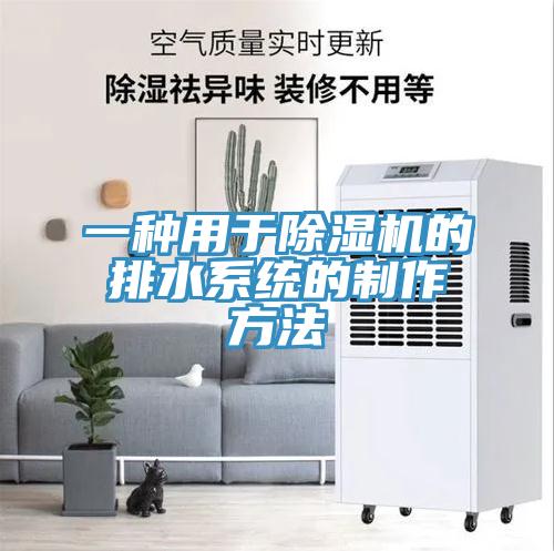 一種用于除濕機(jī)的排水系統(tǒng)的制作方法