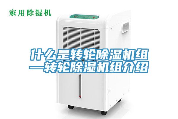 什么是轉(zhuǎn)輪除濕機(jī)組—轉(zhuǎn)輪除濕機(jī)組介紹