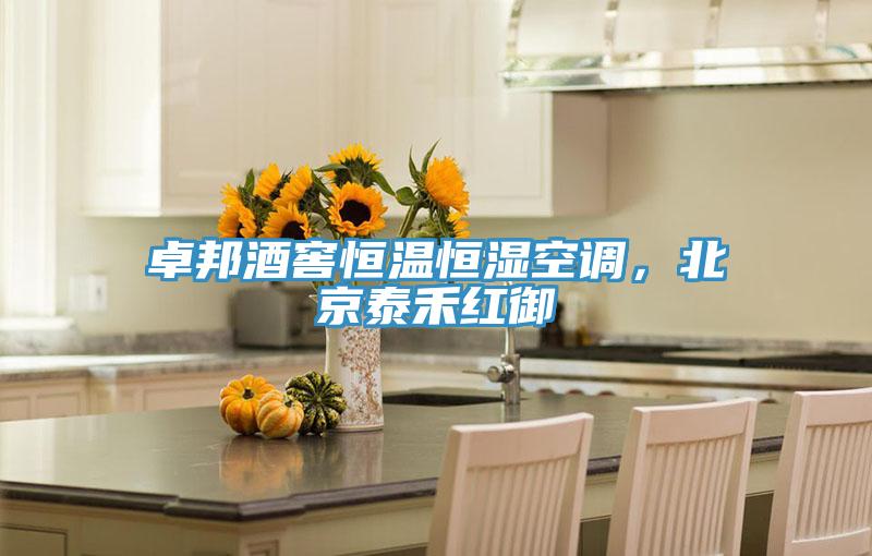 卓邦酒窖恒溫恒濕空調，北京泰禾紅御