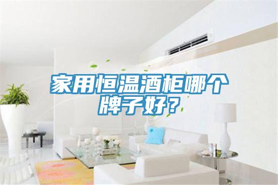 家用恒溫酒柜哪個牌子好?