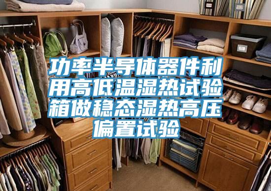功率半導體器件利用高低溫濕熱試驗箱做穩態濕熱高壓偏置試驗
