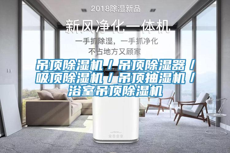 吊頂除濕機／吊頂除濕器／吸頂除濕機／吊頂抽濕機／浴室吊頂除濕機