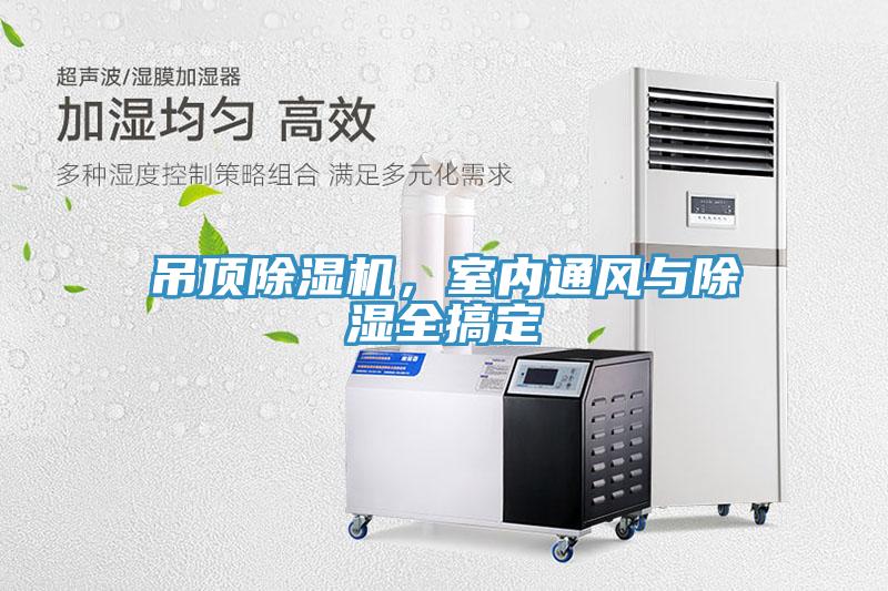 吊頂除濕機，室內通風與除濕全搞定