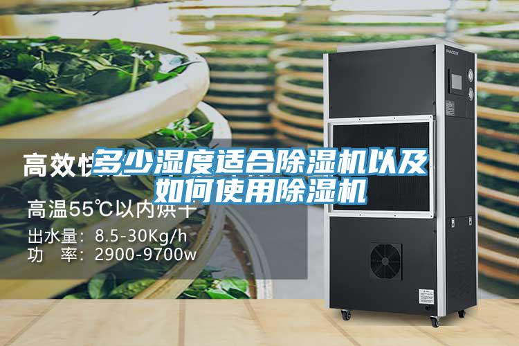 多少濕度適合除濕機以及如何使用除濕機