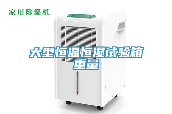 大型恒溫恒濕試驗箱重量