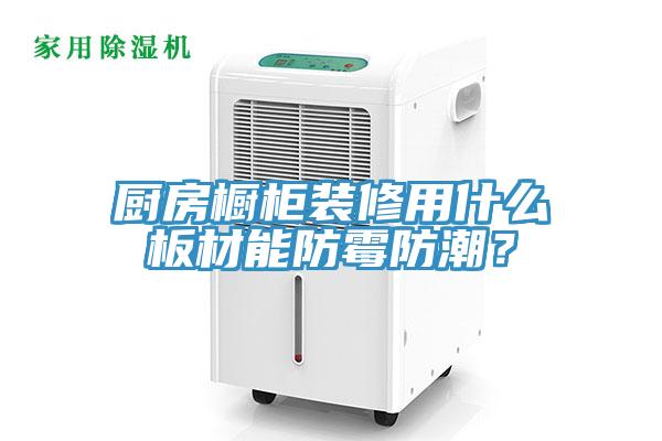 廚房櫥柜裝修用什么板材能防霉防潮？