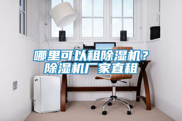 哪里可以租除濕機(jī)？除濕機(jī)廠家直租
