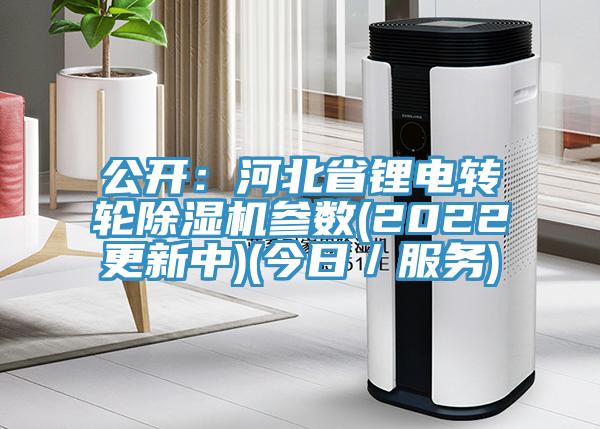 公開(kāi)：河北省鋰電轉(zhuǎn)輪除濕機(jī)參數(shù)(2022更新中)(今日／服務(wù))