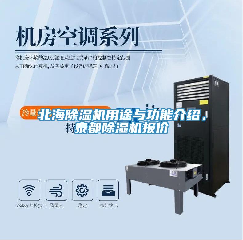北海除濕機用途與功能介紹,泰都除濕機報價