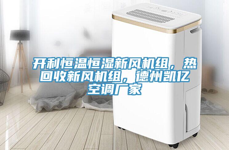 開利恒溫恒濕新風機組，熱回收新風機組，德州凱億空調廠家