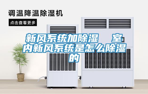 新風系統加除濕  室內新風系統是怎么除濕的