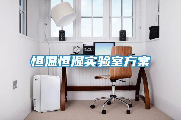 恒溫恒濕實(shí)驗(yàn)室方案
