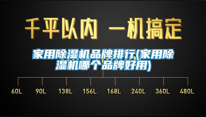家用除濕機品牌排行(家用除濕機哪個品牌好用)