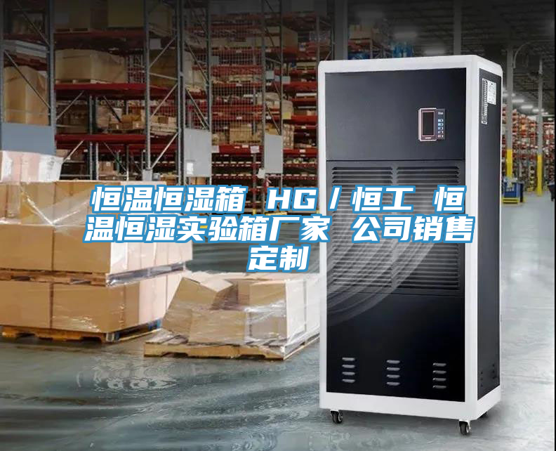 恒溫恒濕箱 HG／恒工 恒溫恒濕實驗箱廠家 公司銷售定制