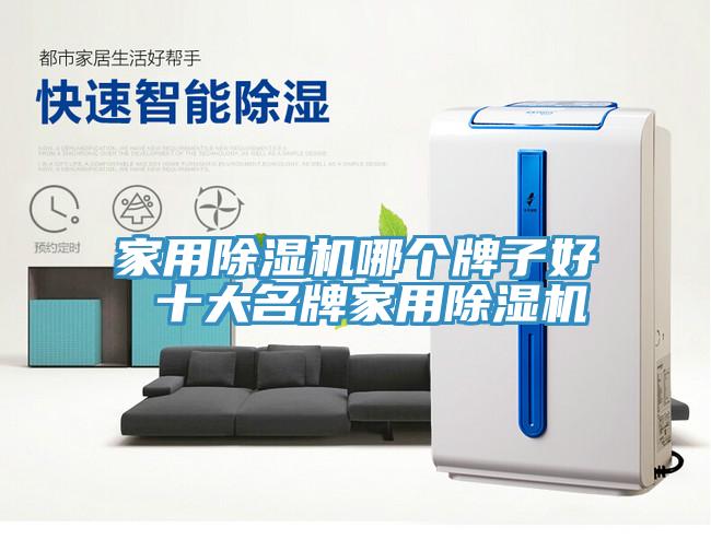 家用除濕機哪個牌子好 十大名牌家用除濕機