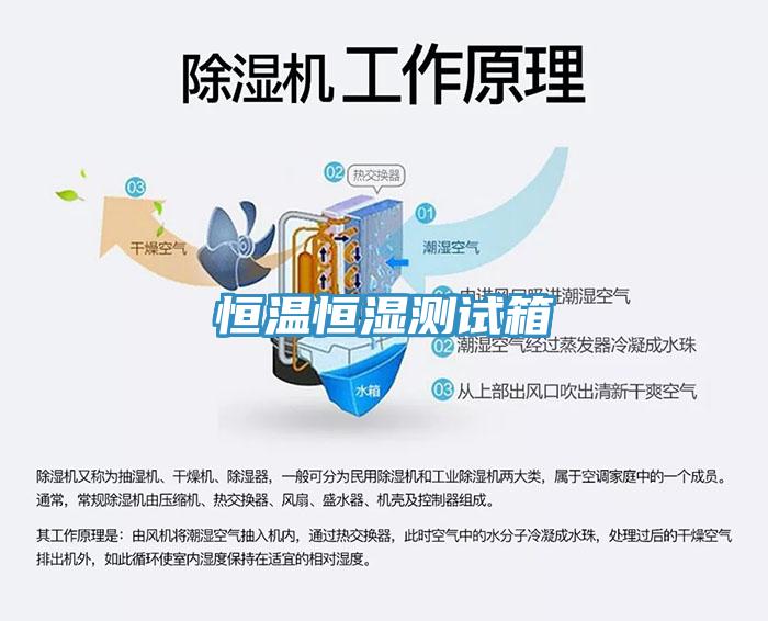 恒溫恒濕測試箱