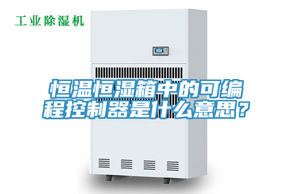 恒溫恒濕箱中的可編程控制器是什么意思?