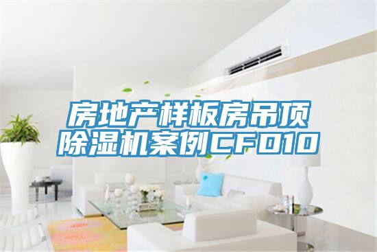 房地產樣板房吊頂除濕機案例CFD10
