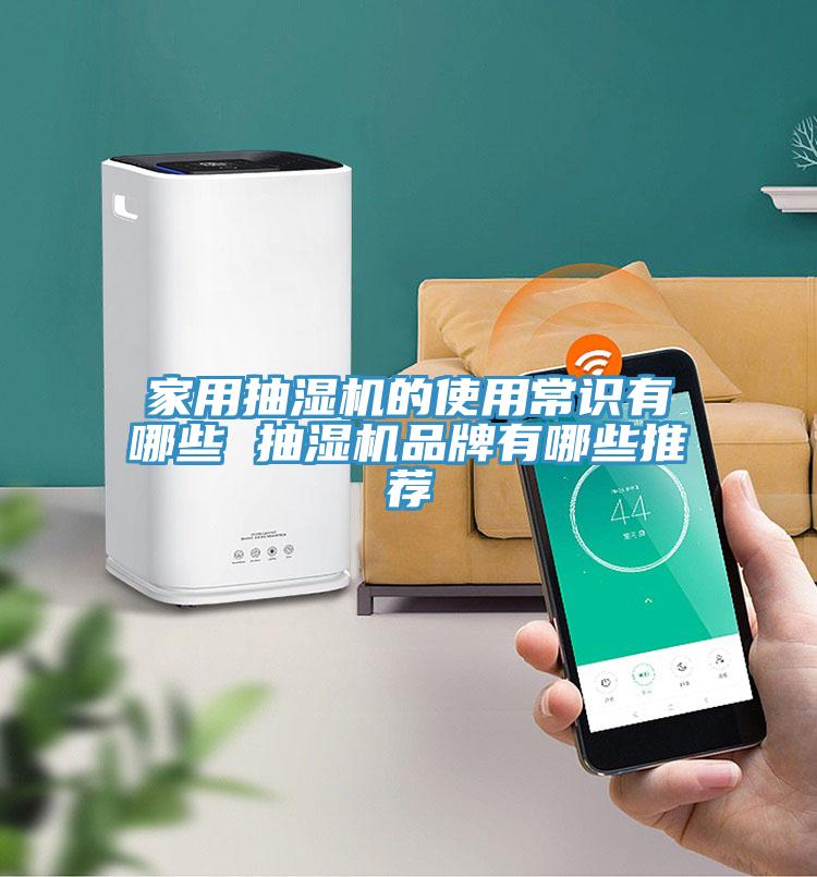 家用抽濕機的使用常識有哪些 抽濕機品牌有哪些推薦
