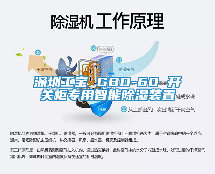 深圳工寶 GBD-60 開關柜專用智能除濕裝置