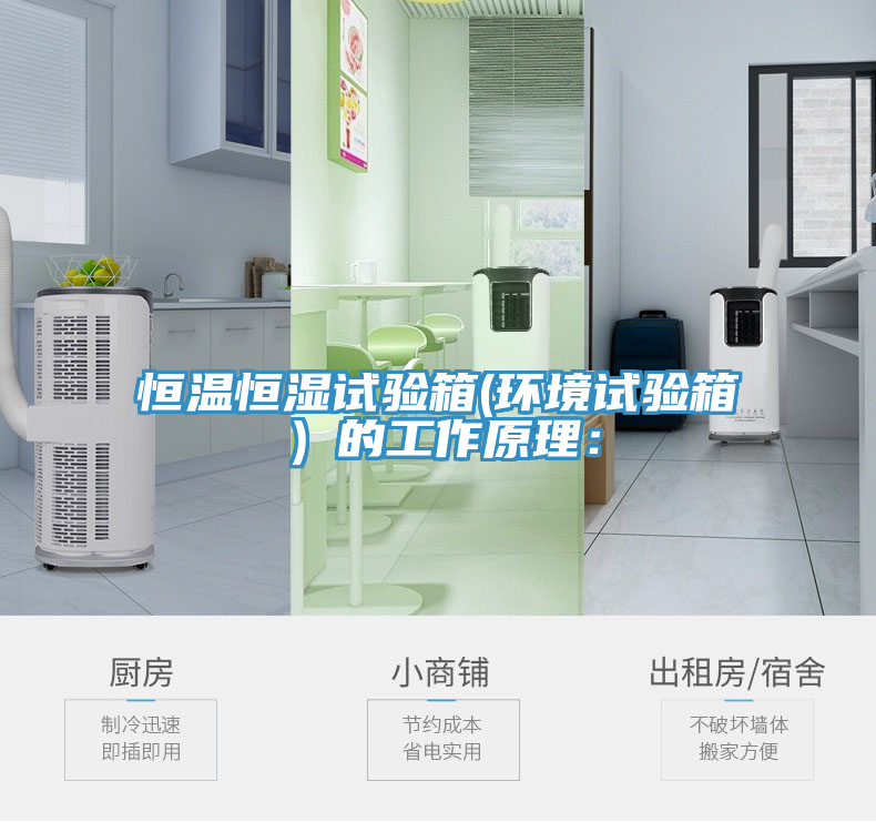 恒溫恒濕試驗箱(環境試驗箱）的工作原理：