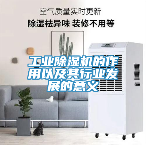 工業除濕機的作用以及其行業發展的意義