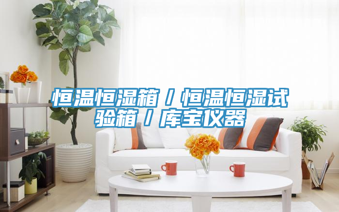 恒溫恒濕箱／恒溫恒濕試驗箱／庫寶儀器