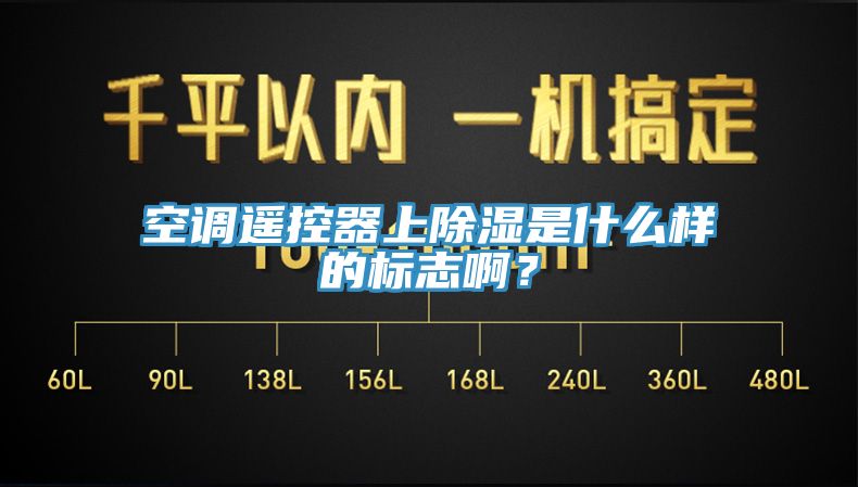 空調遙控器上除濕是什么樣的標志啊?
