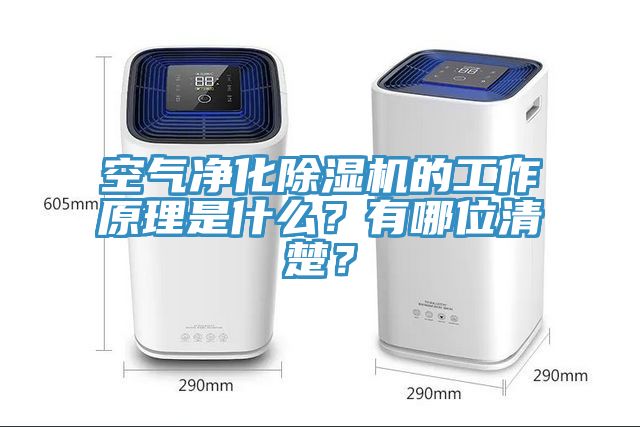 空氣凈化除濕機的工作原理是什么？有哪位清楚？