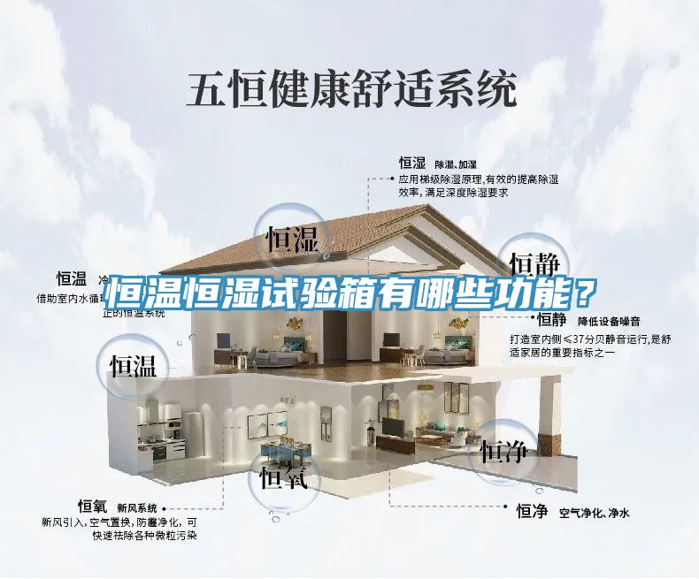 恒溫恒濕試驗箱有哪些功能?