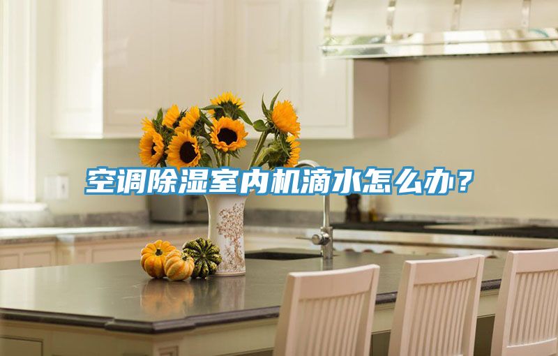 空調除濕室內機滴水怎么辦?