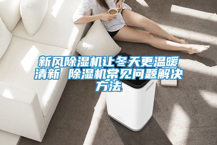 新風除濕機讓冬天更溫暖清新 除濕機常見問題解決方法