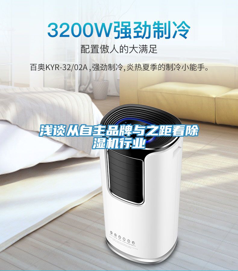 淺談從自主品牌與之距看除濕機行業