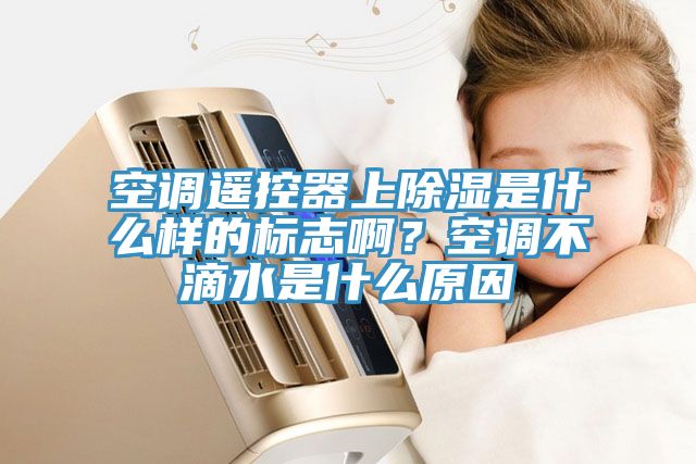 空調遙控器上除濕是什么樣的標志啊?空調不滴水是什么原因