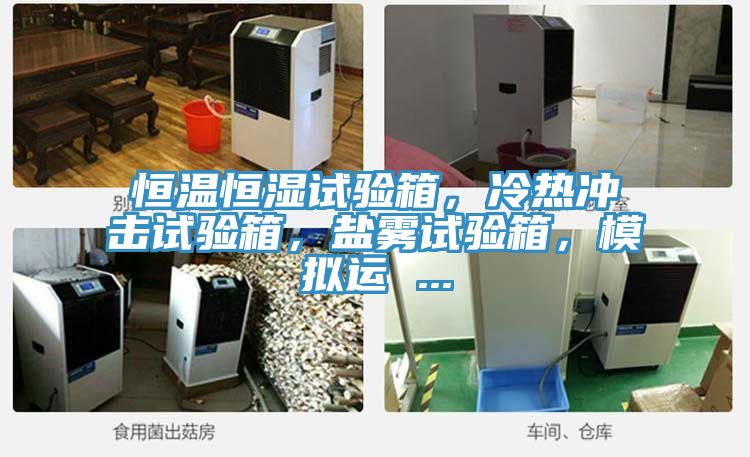 恒溫恒濕試驗(yàn)箱，冷熱沖擊試驗(yàn)箱，鹽霧試驗(yàn)箱，模擬運(yùn) ...